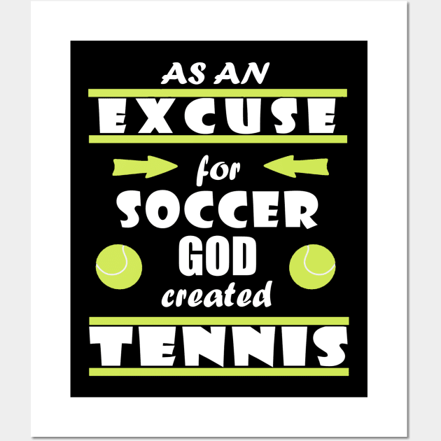 tennis federball doppel sport Geschenk Spruch Wall Art by FindYourFavouriteDesign